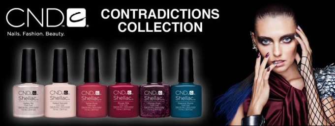 Cnd shellac contradictions collection fall 2015 banner diva nails