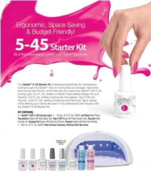 Gelish starter kit 5 45 diva nails bis