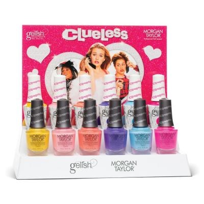 Gelish Collection Clueless Mixed 12 Pcs 15ml Gelish and Morgan Taylor