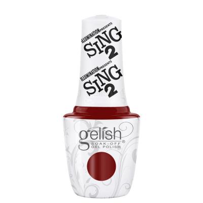 GELISH RED SHORE CITY ROUGE de la collection SING 2 (15ml)