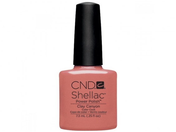 Clay canyon cnd shellac open road collection diva nails 2 