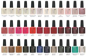 Cnd shellac couleurs classique 1