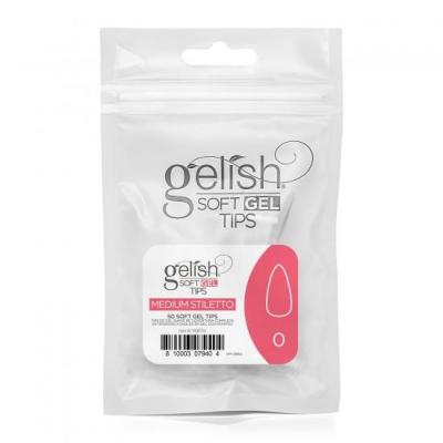 Soft Gel Tips Medium Stiletto 50 Pcs Taille 0