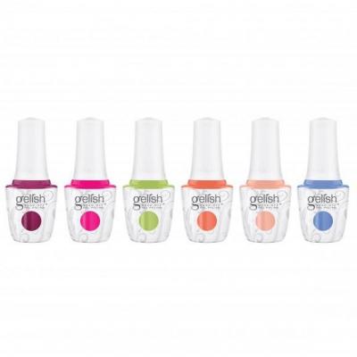 Collection Gelish Feel the Vibes - Display 6 pièces