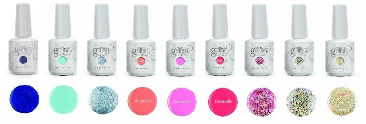 Gelish ful b cinderella diva nails bis