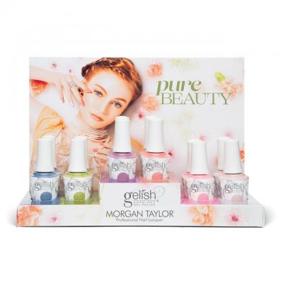 Gelish pure beauty display 12 couleurs 15ml