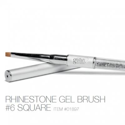 Gelish Rinestone #6 square Gel Brush