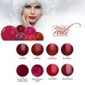 Gelish winter red 2014 diva nails