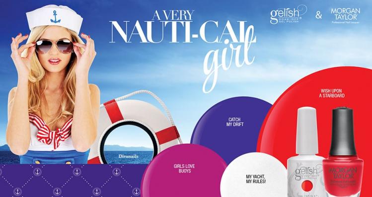 Gelsih nautical girl banner divanail