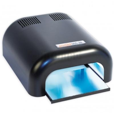 Promed, lampe tunnel UV noire - 4 X 36 Watt avec timer