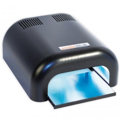 Promed, lampe tunnel UV noire - 4 X 36 Watt avec timer