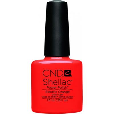 CND Shellac Electric Orange 7,3ml